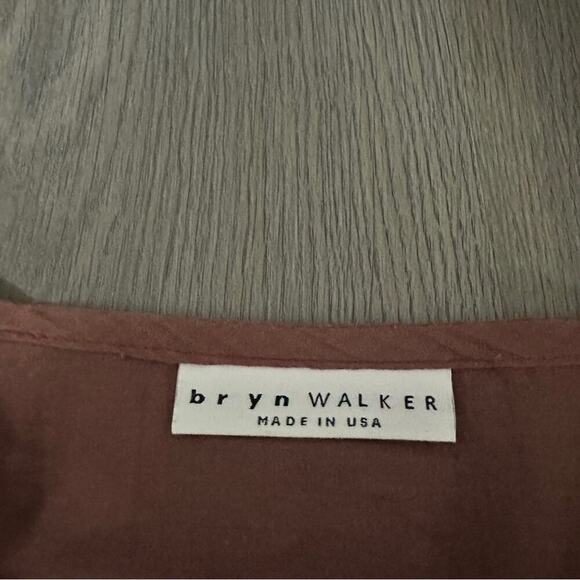 Bryn Walker Cotton Silk Blend Elbow‎ Half Sleeve Shea Tunic in Goji Berry NEW - Picture 5 of 8